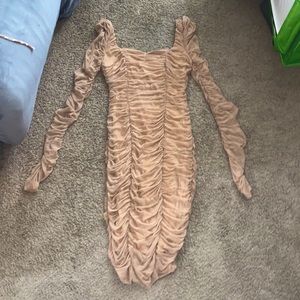 BEAUTIFUL NUDE DRESS